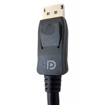 DisplayPort Cable 1.4 standard, M-M, black Techly - 1