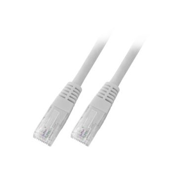 Пач корда категория 6 RJ45, неекранирана U/UTP, PVC, CCA, сива