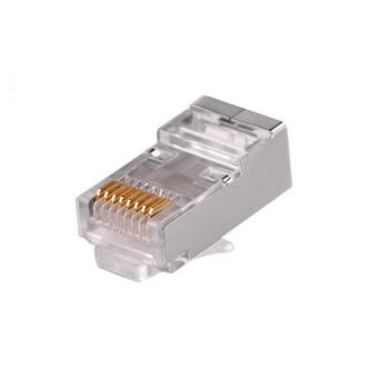 Конектор за кръгъл кабел, кат. 5е, RJ45 8P8C, FTP