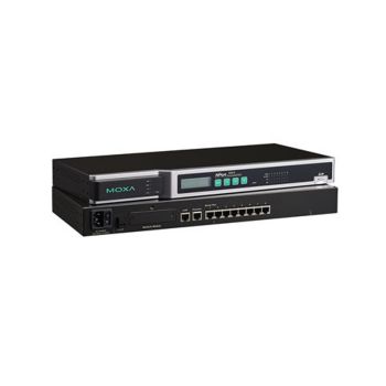 8-port RS-232/422/485 to Ethernet secure terminal server