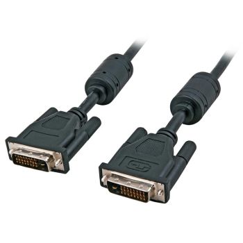 DVI кабел, dual link, DVI-D (24+1) male - DVI-D (24+1) male