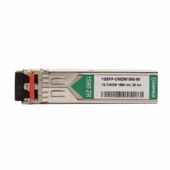 CWDM SFP модул 1G, 1590 nm, 80 км