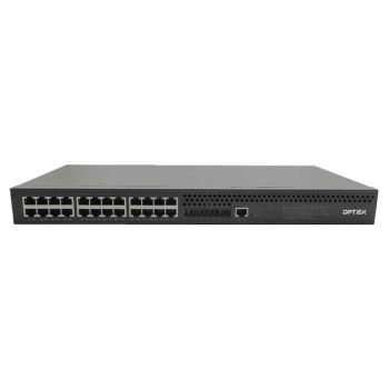 Layer 2+ PoE switch 4*1G/2.5G SFP slots + 24*10/100/1000M RJ45, 280W