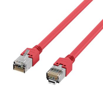 RJ45 Patch Cord Cat.5e SF/UTP crossed red