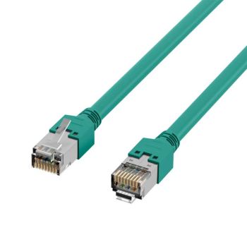 Patch Cord Cat.5e SF/UTP LSZH Draka CU green