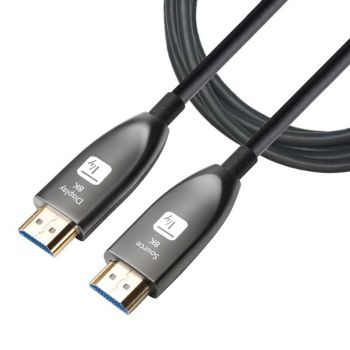 8K HDMI™ 2.1 Active optical cable 48Gbps eARC, A/A M/M