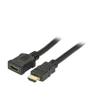 Удължителен HDMI кабел с Ethernet Plug Type A - Jack Type A  - 1