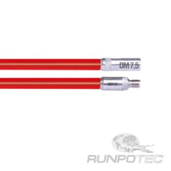 RUNPOSTICKS червени - твърди  7,5 mm диаметър, 2 бр. x 1 метър RUNPOTEC GmbH - 1