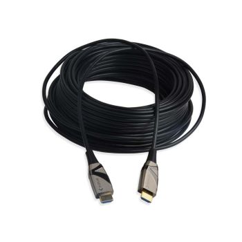 Активен оптичен HDMI 2.0 Кабел 4K Ultra HD HDMI A/A M/M Techly - 1