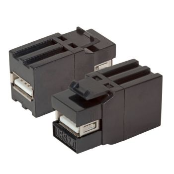 USB женски - женски адаптер за монтаж в RJ45 гнездо MegaC - 1