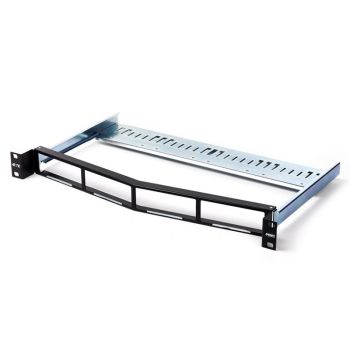 Patch panel for 4 CO Quick-Fit module, 1U,Angled COMMSCOPE - 1