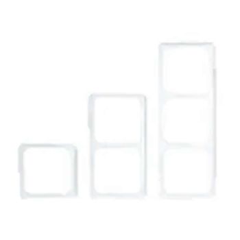 Triple faceplate frame, white COMMSCOPE - 1