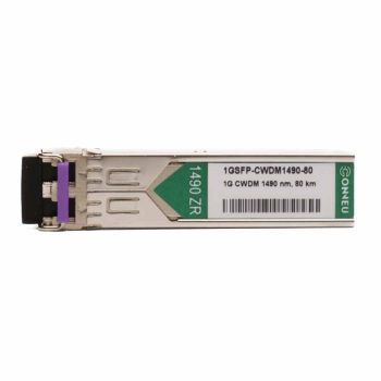 CWDM SFP модул 1G, 1490 nm, 80 км