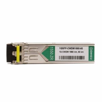 CWDM SFP модул 1G, 1550 nm, 80 км