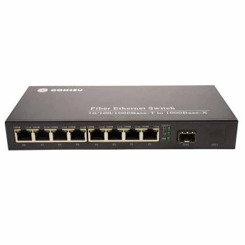 Гигабитов суич 8x10/100/1000 RJ45 + 1x1.25G SFP