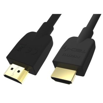 HDMI 2.0 High Speed кабел с Ethernet 4K A/A M/M, черен