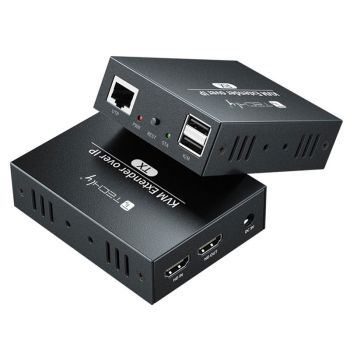 HDMI KVM удължител Full HD до 150 метра с кат. 6 кабел - 1