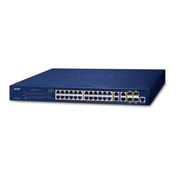 Управляем суич с 24 порта 10/100/1000T 802.3at PoE и 4 порта Gigabit TP/SFP - 1