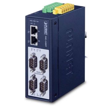 Industrial 4-Port RS232/422/485 Modbus Gateway