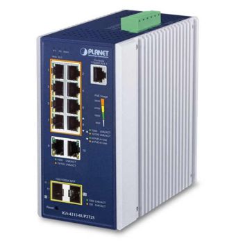 Planet IGS-4215-8UP2T2S 8-port PoE Switch