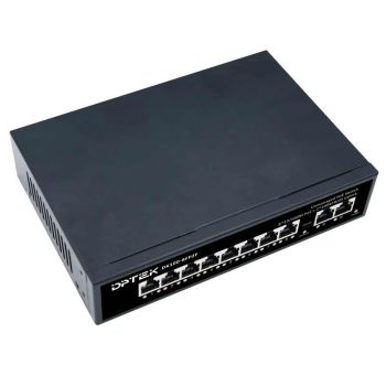 10x100MB Unmanaged PoE Switch DPTEK DK100-8FP2F