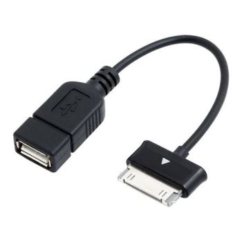 Адаптер USB A женски - Samsung® 30-pin мъжки, Logilink AA0036 LogiLink - 1