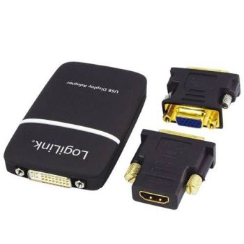 USB към VGA/DVI/HDMI преобразувател LOGILINK UA0077 LogiLink - 1