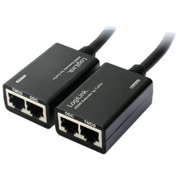 HDMI удължител по мрежов кабел CAT5 до 30 m LOGILINK HD0005 LogiLink - 1