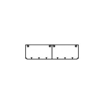 Кабелен канал за монтаж на модули и розетки 180х50 мм - парапетен тип