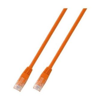 Пач корда категория 6 RJ45, неекранирана U/UTP, PVC, CCA, оранжева  - 1