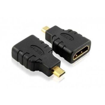 Адаптер от HDMI F към Micro HDMI Type D M Techly - 1