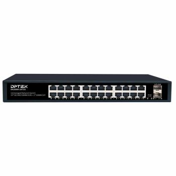 Суич 24*10/100/1000M RJ45 + 2*1000M SFP