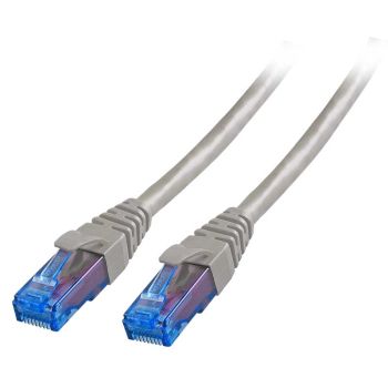 Patch cable Cat. 6A U/UTP, LSZH, Premium, 10G 500MHz, grey