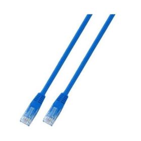 Пач корда категория 6 RJ45, неекранирана U/UTP, PVC, CCA, синя  - 1